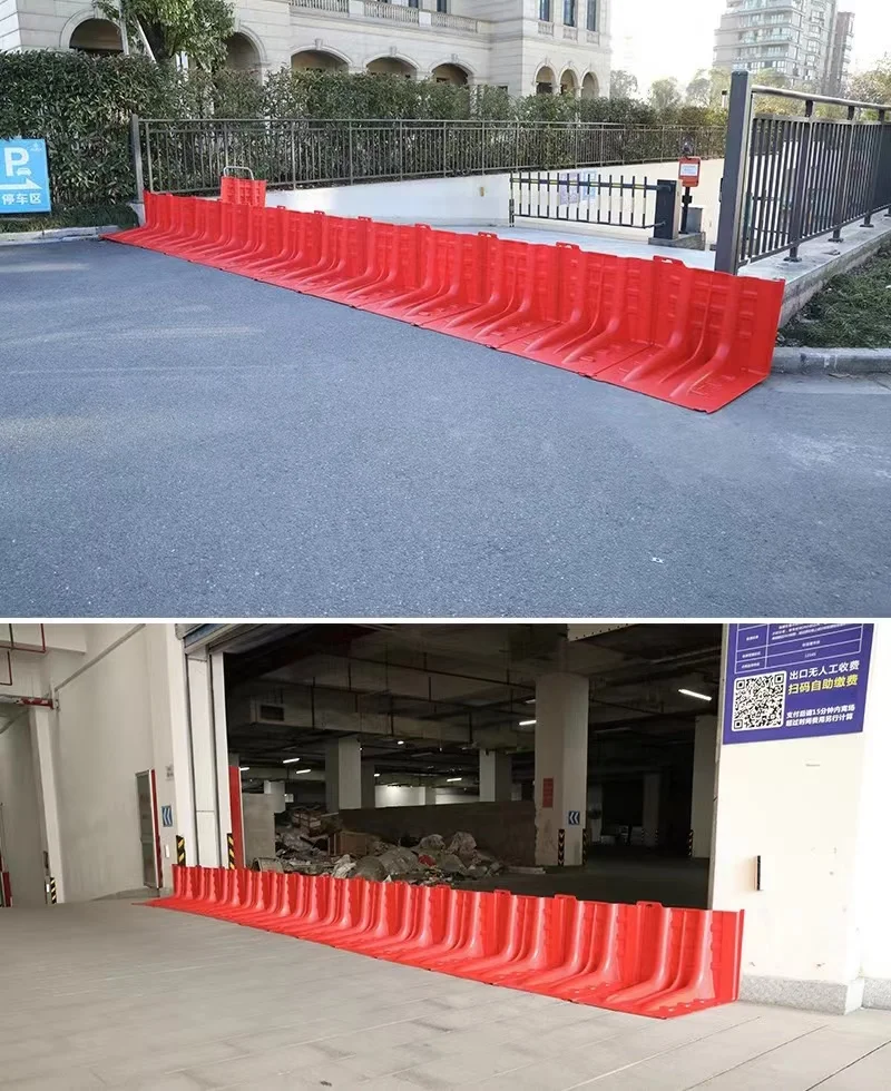 Plastic Flood Barrier Manufacturers Garage Subway Entrance Temporary ...