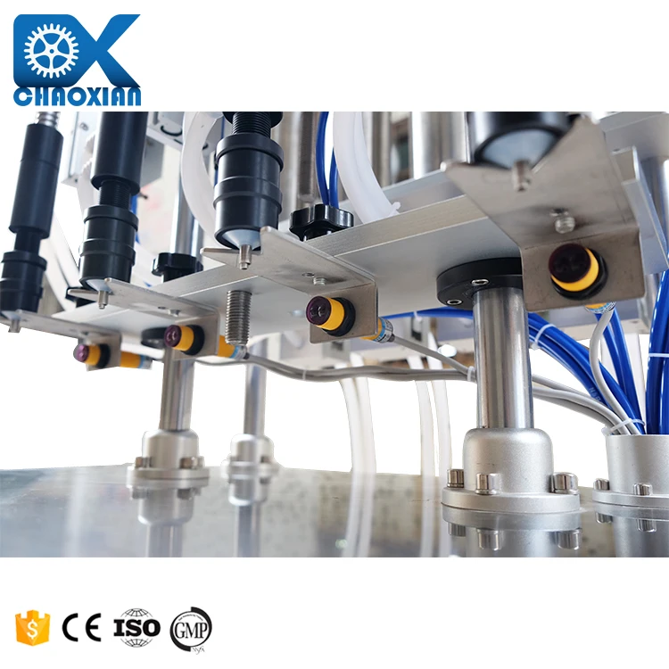 Полуавтоматическая насадка с 4 головками, вакуумная насадка для разлива парфюма в стеклянных бутылках с равным уровнем жидкости, наполнитель