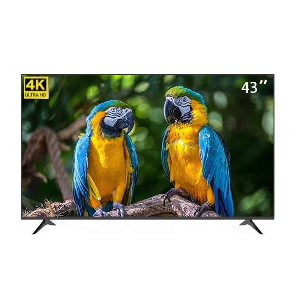 43 Inch Uhd Led Television 4k Smart Wifi Tv 4k Uhd Factory Cheap Flat Screen Television Hd Lcd
