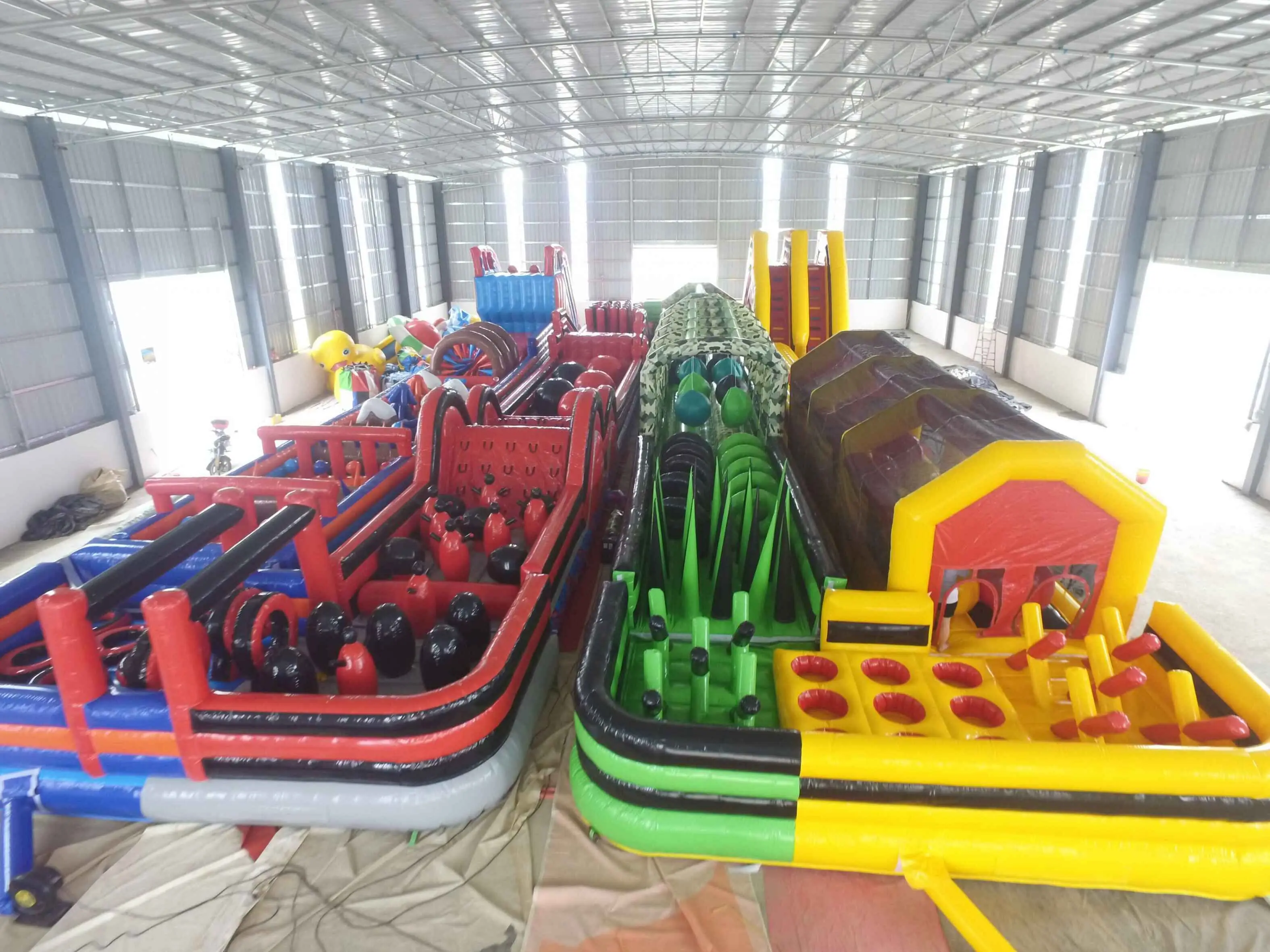 Giant Air Bouncer Inflatable Trampoline Theme Park Outdoor Playground Inflatable Big Bounce