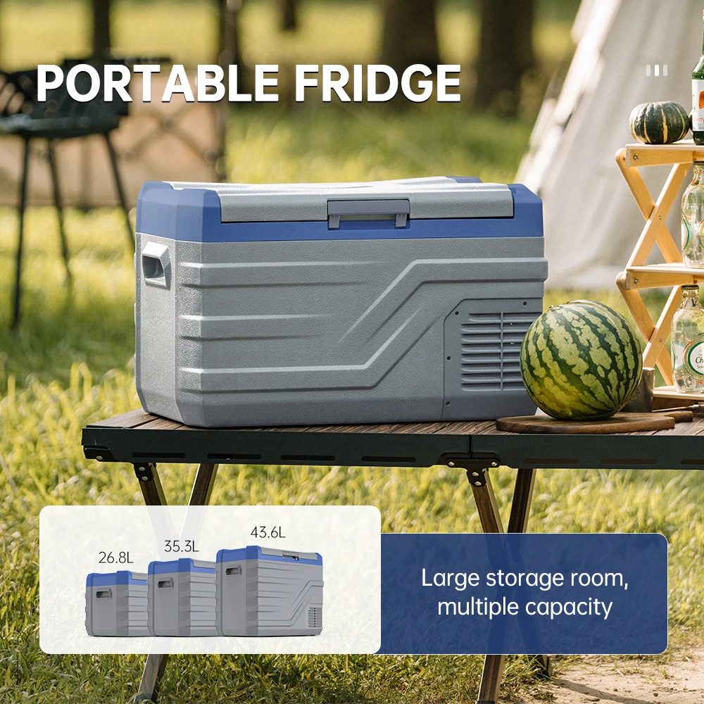 NL50 Alpicool 12V Portable Fridge & Freezer, AC 100-240V Mini
