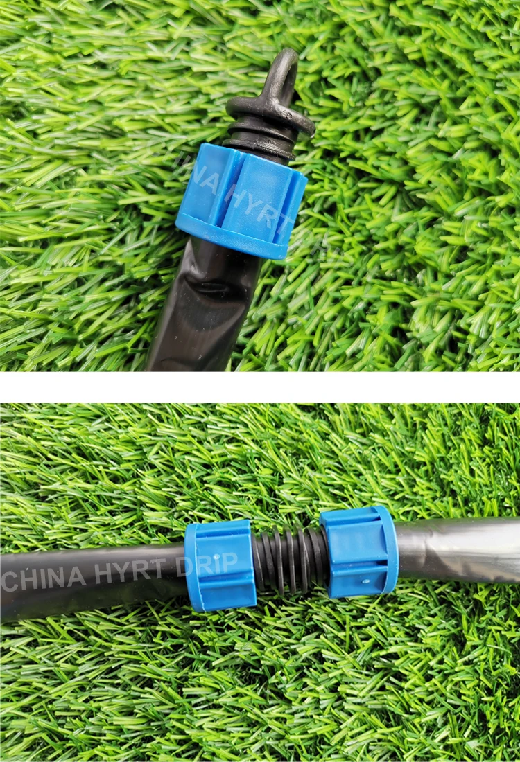 16mm Drip Tape Irrigation System Drip Tape Fitting Connector