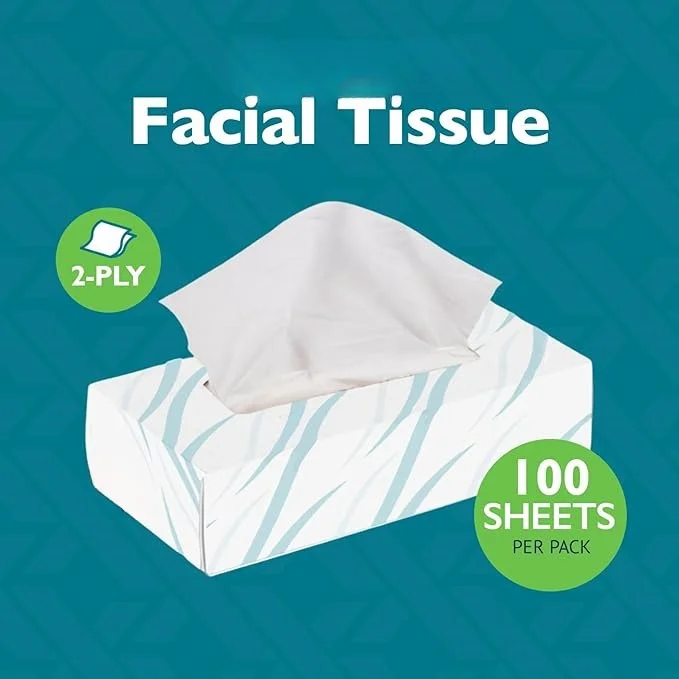 Bamboo Wrapping Facial Box Custom Logo Printed Pocket Toilet Gift Tissue Paper in Roll Packaging Price Wholesale Box Per Ton