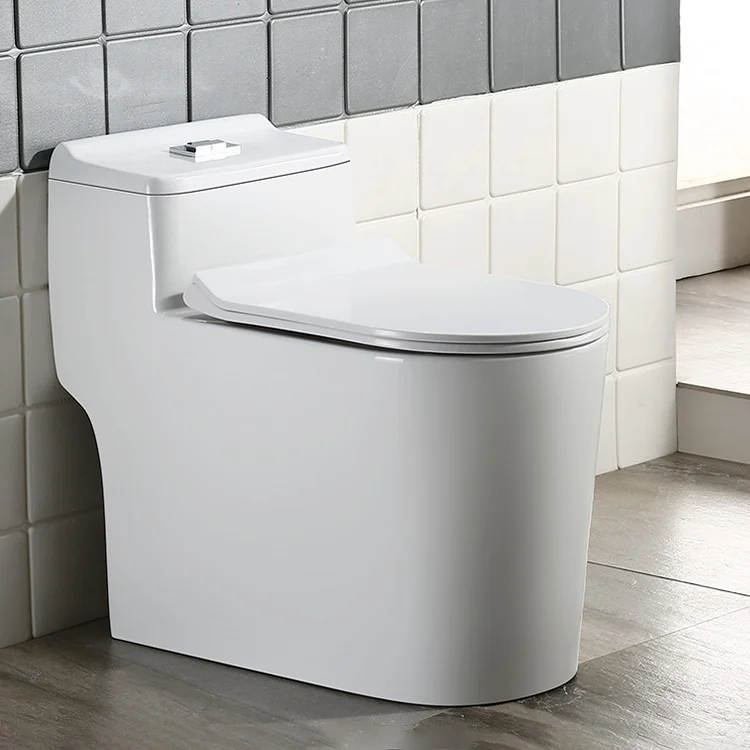 Wholesale cheap dual flush s trap modern wc ceramic sanitary ware inodoro one piece toilet for bathroom