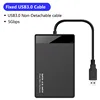 สายยึด USB30 สีดำ