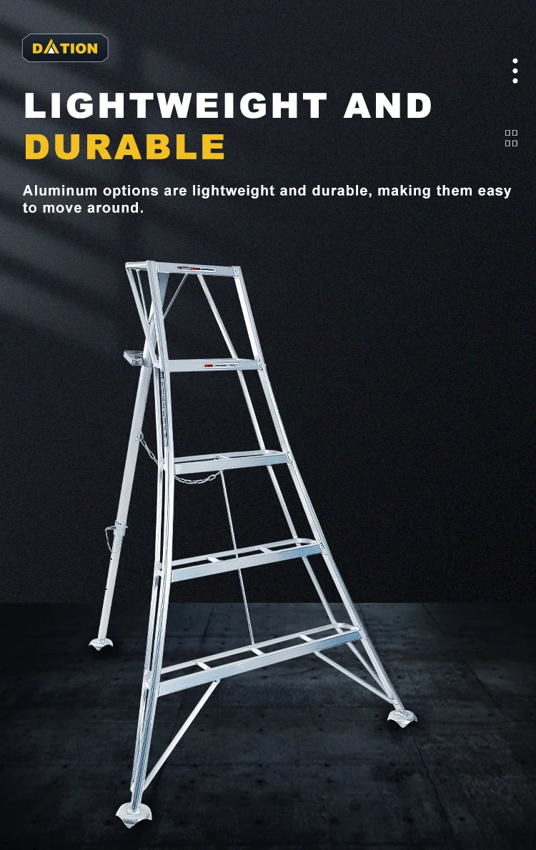 Aluminum Tripod Step Ladder Strong Stable Support Orchard Harvest Ladder For Agriculture Buy