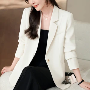 Women's 2026 Spring and Autumn New Fashion 21 Color Sports Jacket Retro Single-Breasted Long-Sleeved Sports Jacket