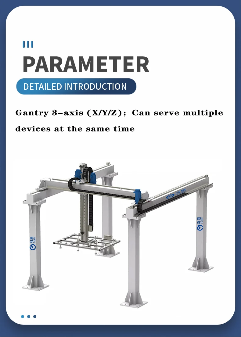 Three Axis Truss Manipulator Gantry Robot Used In Loading And Unloading ...