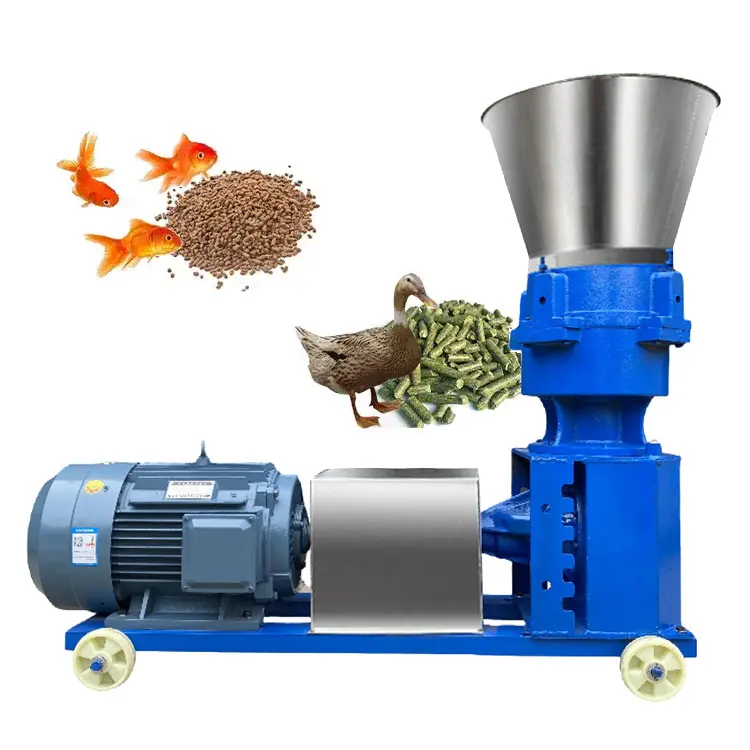 Used Automatic Poultry Automatic Feeding Machine Animal Pellet Feed Machine