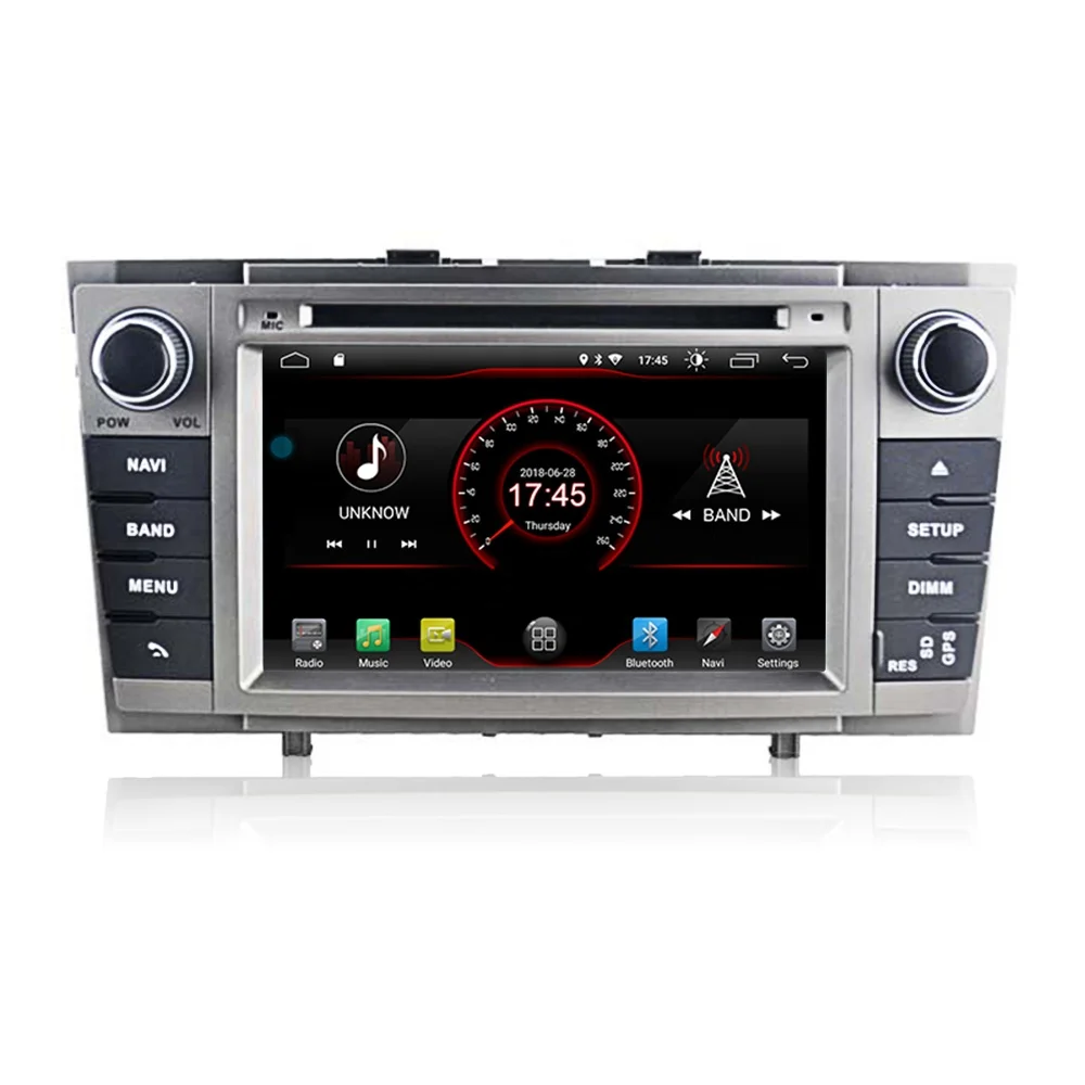 2Din 7in Android 9.0 GPS Navigation WIFI 4 Core Car Stereo MP4 Player RDS Radio