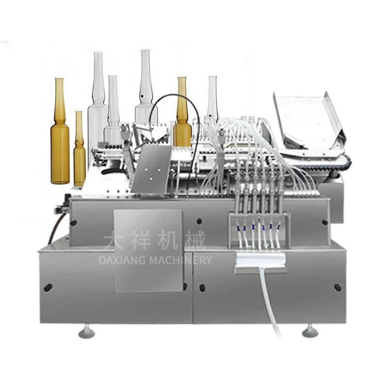 ALG-6 Ampul Vial Capping Filling and Sealing Machine Glass Ampoule Bottle Filling Machine