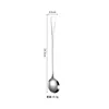 Thick 410 ice round spoon