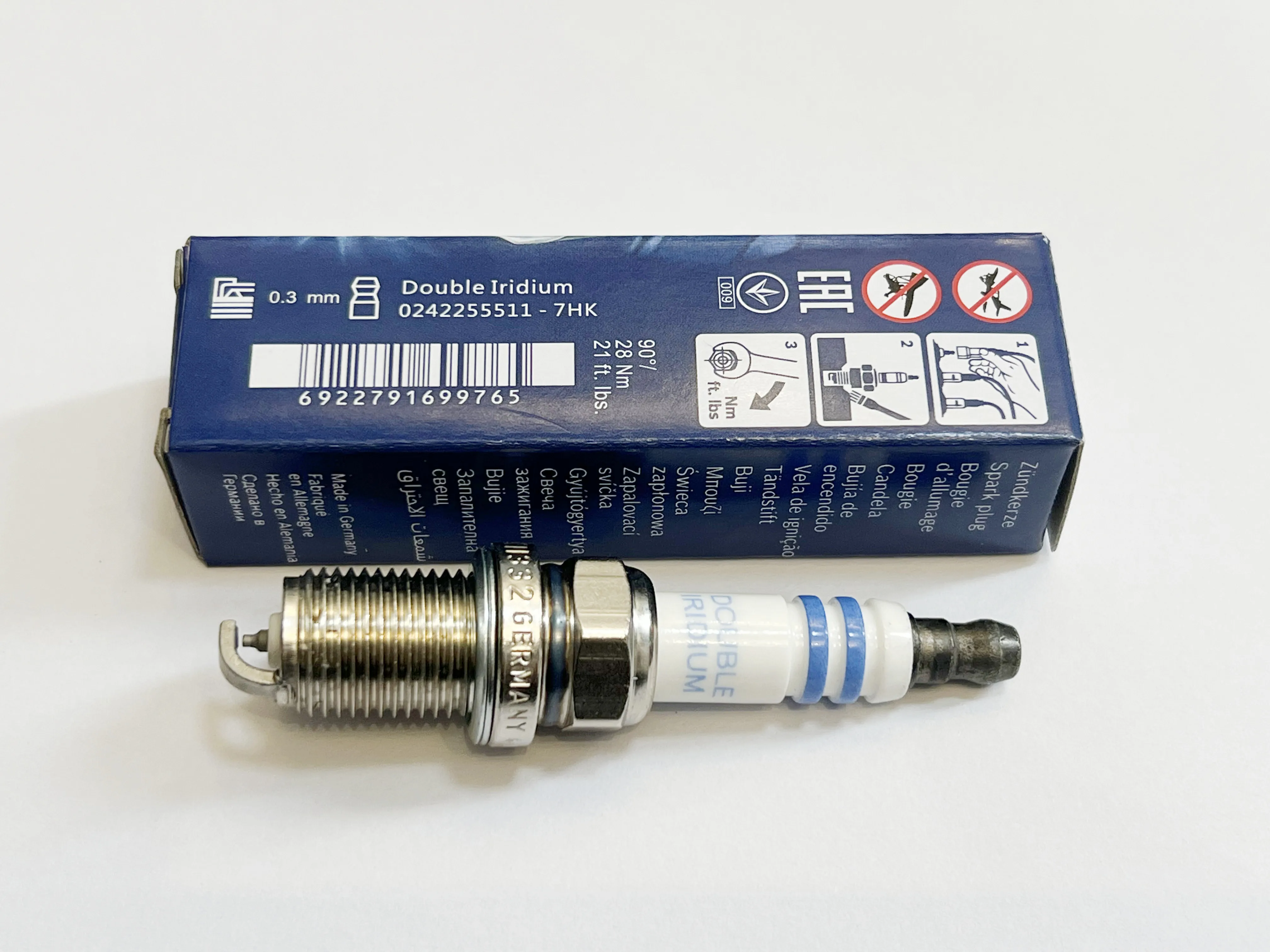 1000450457 Original Quality Double Iridium Spark Plug Bujias Fr3kii332 ...
