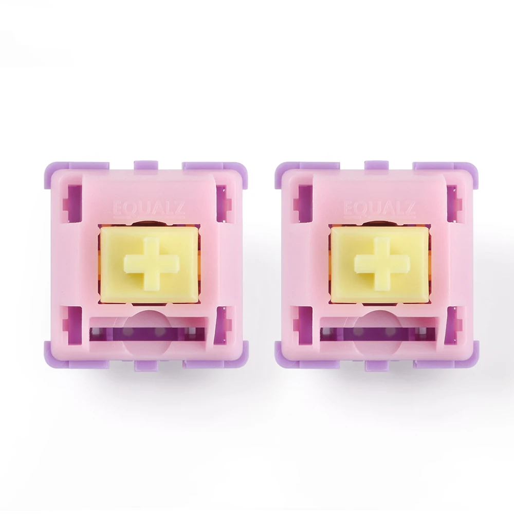 Equalz Banana Split Switch For Mechanical Keyboard 62g Linear Switches