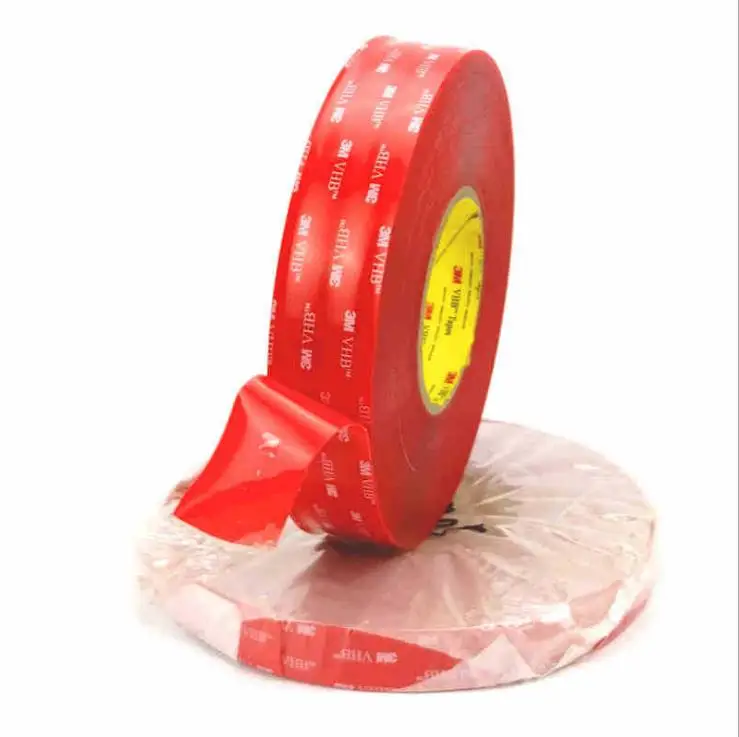 Original 3m Vhb 4905 Clear Double Sided Acrylic Adhesive Foam Tape With Red Or White Liner Buy 3m Double Sided Tape Vhb Tape Adhesive Tape Product On Alibaba Com