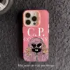 Custodia laser di marca alla moda h362p1-rosa
