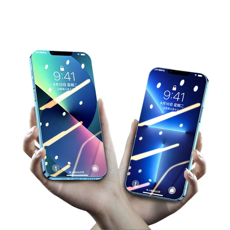 Bulk 9H Unbreakable Tempered Glass Screen Protector Full Cover 0.33 2.5D 3D for iPhone 16 12 Mini Pro Max 2 3 Pack Fully