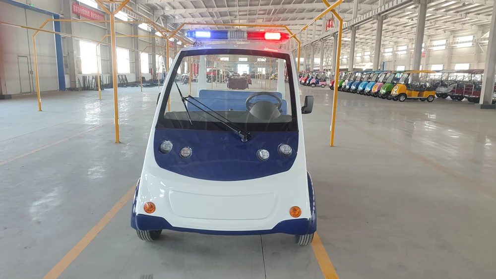 Специальная тележка для гольфа с низкой скоростью 5-местная электрическая патрульная