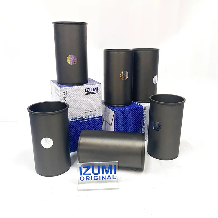 IZUMI ORIGINAL 6HE1 6HE1T 6HE1-TC Cylinder Liner Cylinder Sleeve For ISUZU