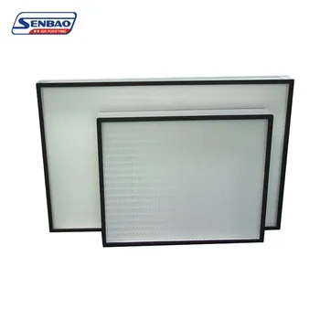 24x48 Mini Pleated H13 H14 HEPA Air Filter Fiberglass Panel Filter for Mushroom Farm and Various Industries Laminar Flow