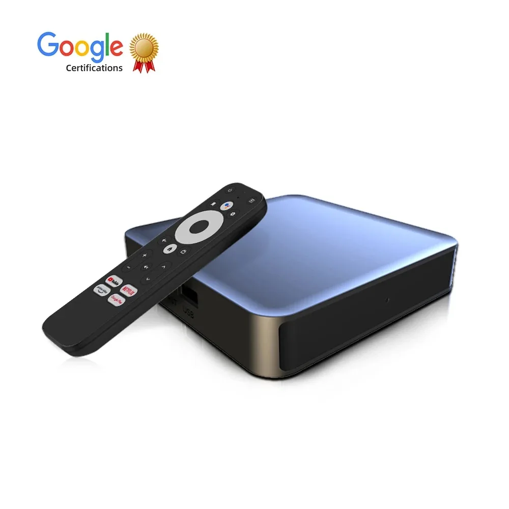 限定 4K Google tvbox D-color Google Certified TV Box - 4K Smart TV Experience