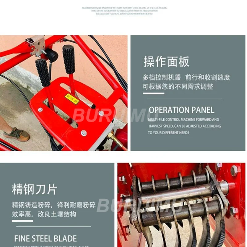 Mini Corn Picking Machine Combine Corn Harvest Maker Self Propelled Corn Picker