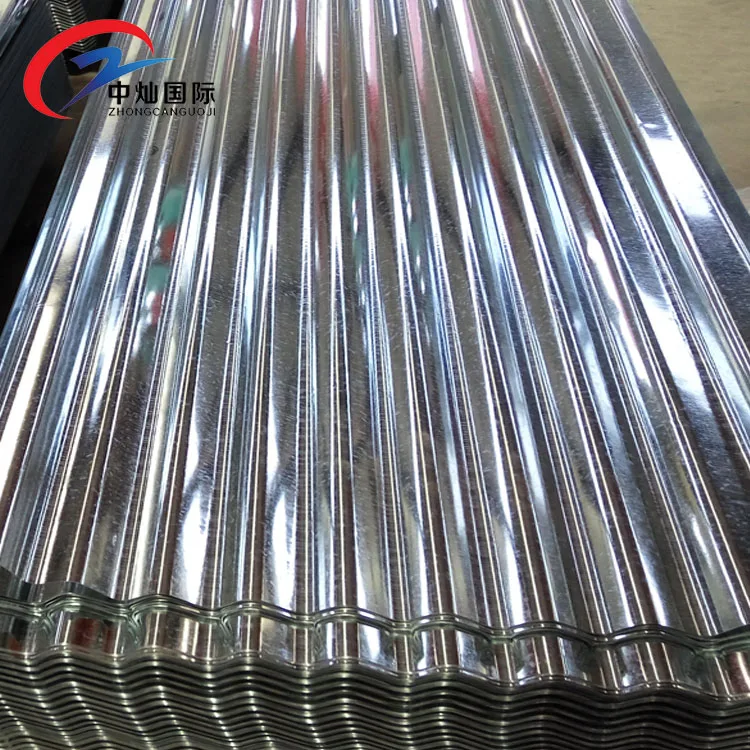 Zinc Colored Cheap Metal Galvanized Corrugated Iron Steel / Gi Steel Roofing Sheet Prices Uganda