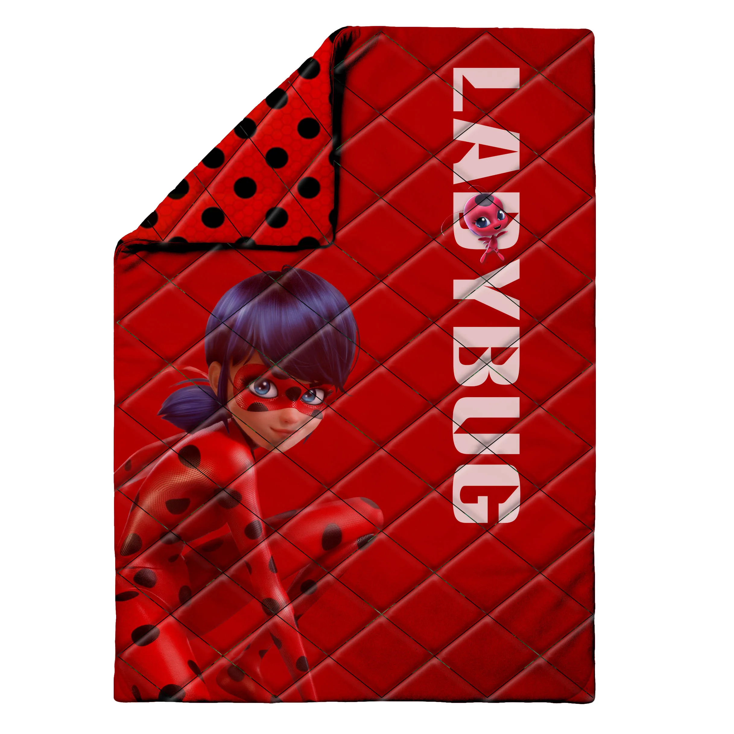 Новое поступление, одеяло с волшебной божьей коровкой, одеяло из переработанного утилитарного пуха для кемпинга, одеяло