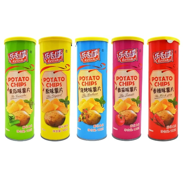 Top Quality Snacks Food Pringles Potato Chips Crisps OEM