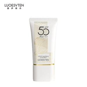 Factory OEM Private Label Body Sun Cream Korean Skin Care Lotion Non-Greasy Whitening Waterproof Spf 50 Sunscreen