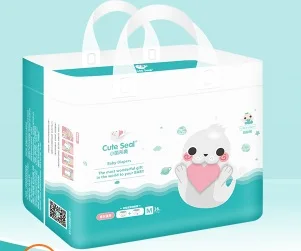 Economic Type LDPE Heat Side Sealing Soft Loop Handle Baby Diaper Plastic Bag Making Machine