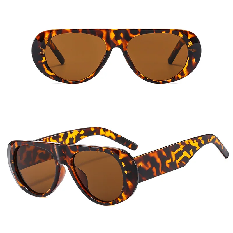 DL GLASSES Wholesale Large Frame Sunglasses for Women Men Retro Round Sun  Shades Eyewear Popular Custom Logo 2024 Eyeglasses