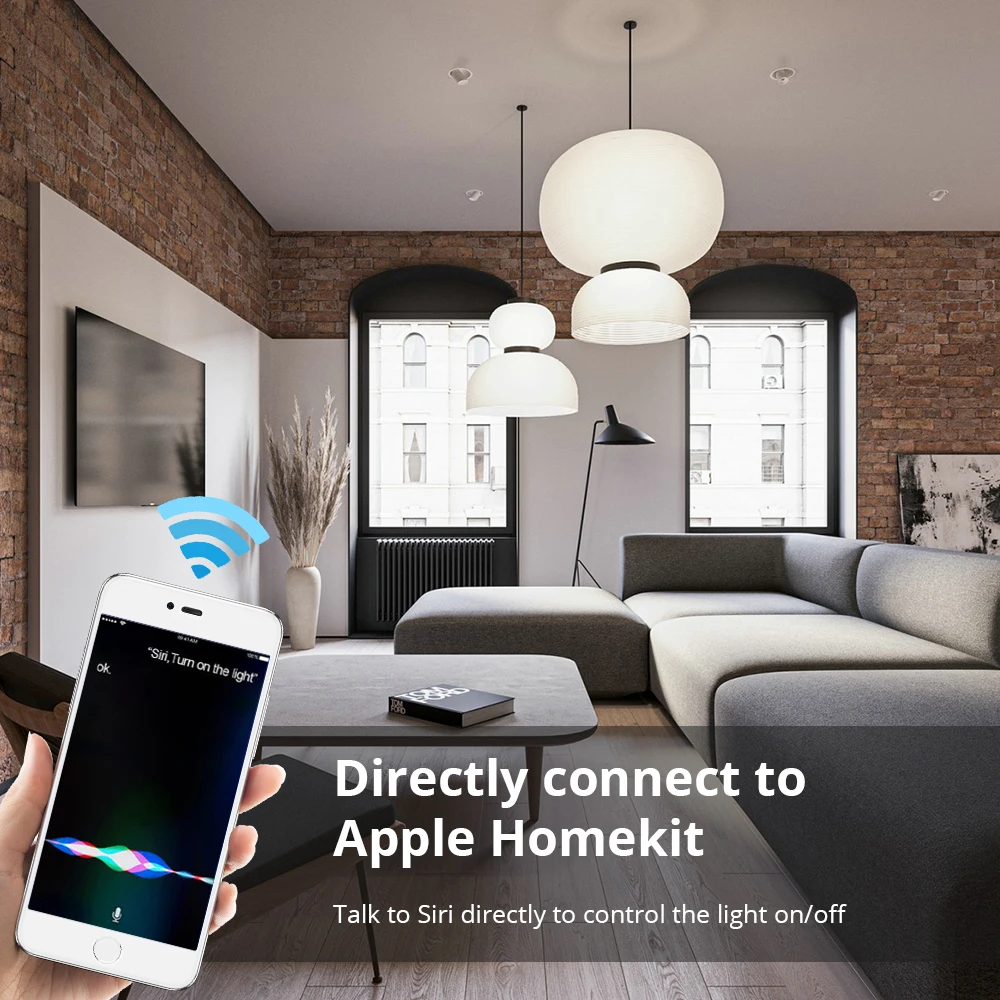 ZemismartHomekitダウンライトZigbeeスマートLEDシーリングライト7w 