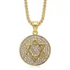 Gold single pendant