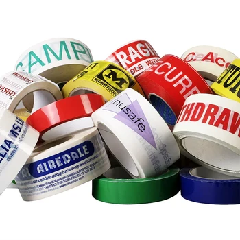 Custom Logo Printed OEM Fragile Opp Carton Sealing Packing Tape Strong Adhesive Bopp Packaging Sticky Tape