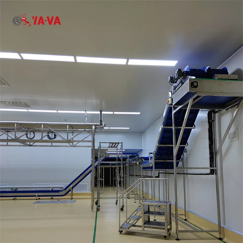 Factory Customized Aluminum Structure Flexible Chain Conveyor