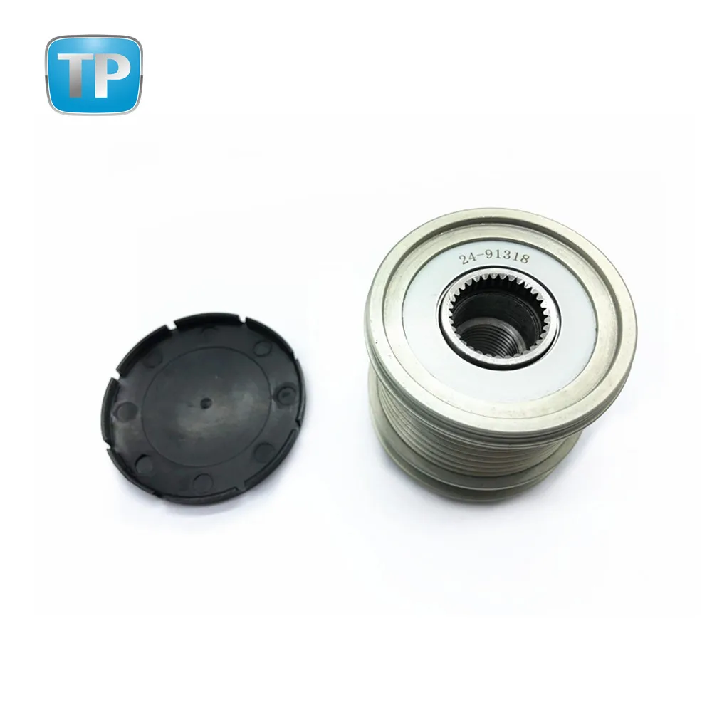Auto Engine Parts Alternator Clutch Pulley for Mercedes Benz	OEM 24-91318 2491318