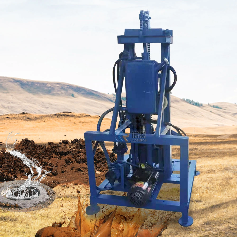 Portable Hydraulic Water Well Drilling Machine Electric Bore Well