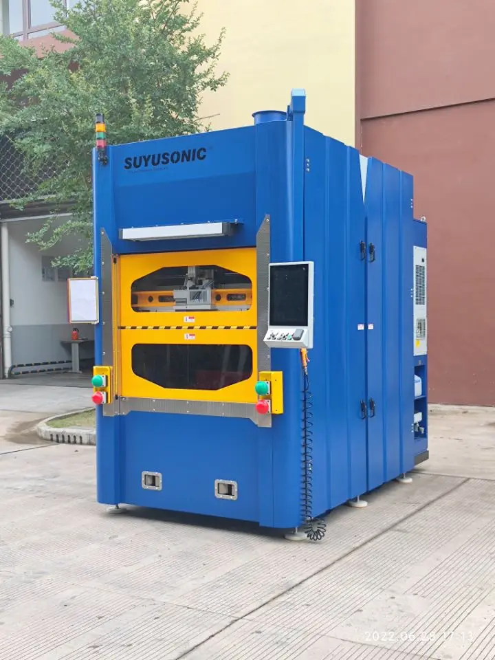 Hot Plate Welding Machine for Automotive Armrest Welding with 220-380V Dual Voltage and 50-60Hz Frequency