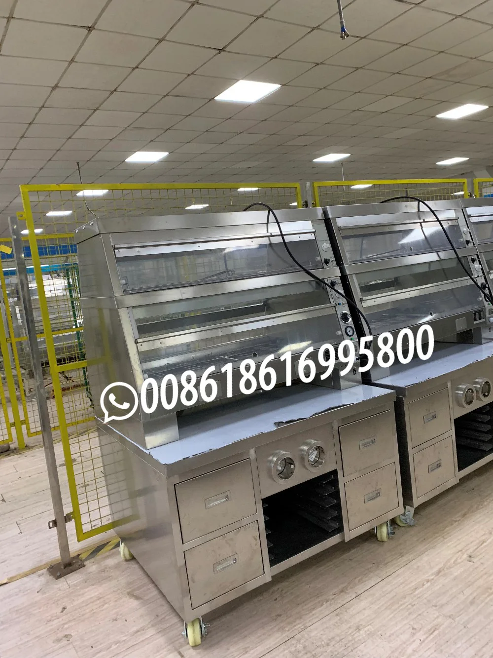 Display Rack For Henny Penny HCW3 & HCW5 Food Warmer Cabinets - 63cm X 41.5cm