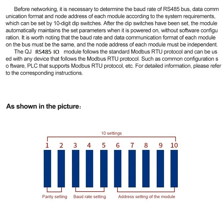 product huaqingjun 12di 12do rs485 ethernet relay module io modbus rtu  tcp rj45 spdt g2r 1 1no 1nc relays for iot automation-7