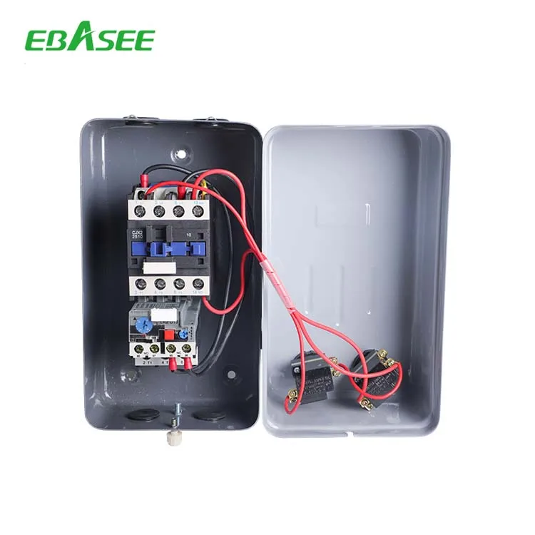 Electric Singles Phase 3 Phase Magnetic Starters AC Contactor DOL Motor Starter