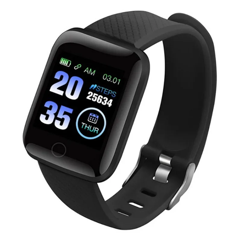 116 Plus D13 Waterproof Digital Smart Wrist Watch IP68 Best Brand Blood Pressure Montre Connecte Alarm Clock Fitpro Compatible