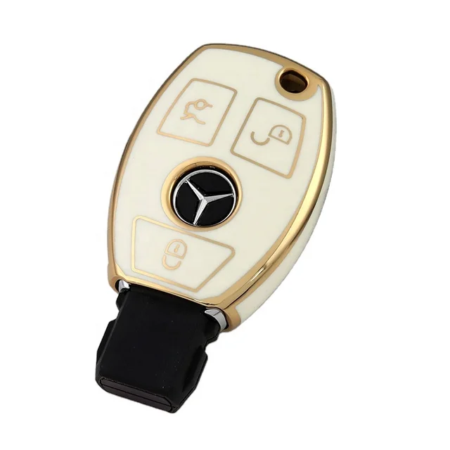 3 Buttons Flip Remote Car Key Fob Shell Cover Case For Mercedes Benz ML320 SL500 SLK230 SL500