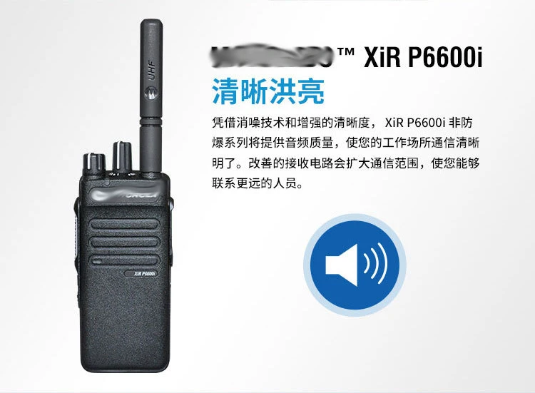 Motorola Digital Enhanced Privacy Walkie Talkie Ip Site Ip67 Xir P6600i