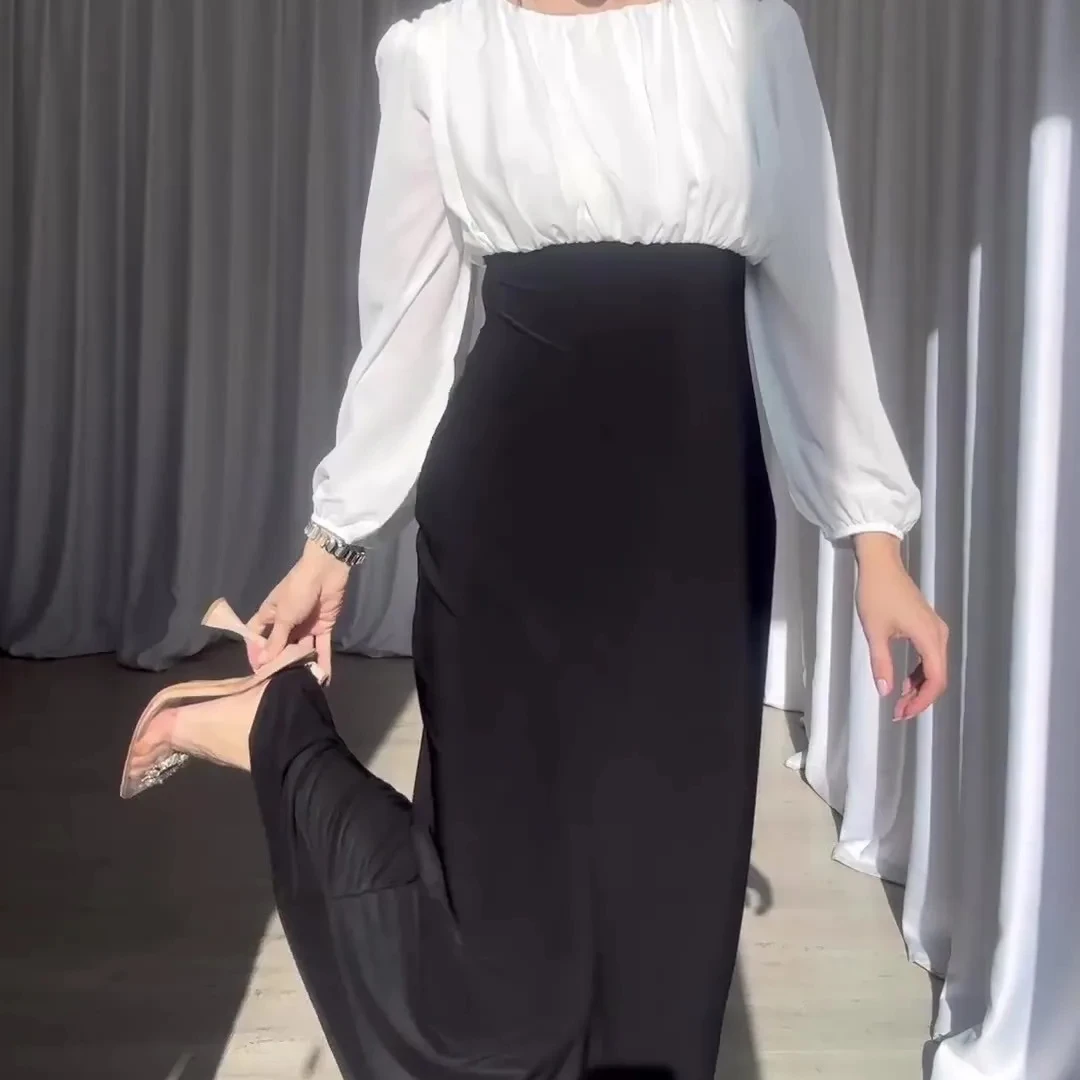 Women African Muslim Dress Dubai Fashion Islamic Clothing Indonesia Kaftan Robe Muslim Dress Abaya