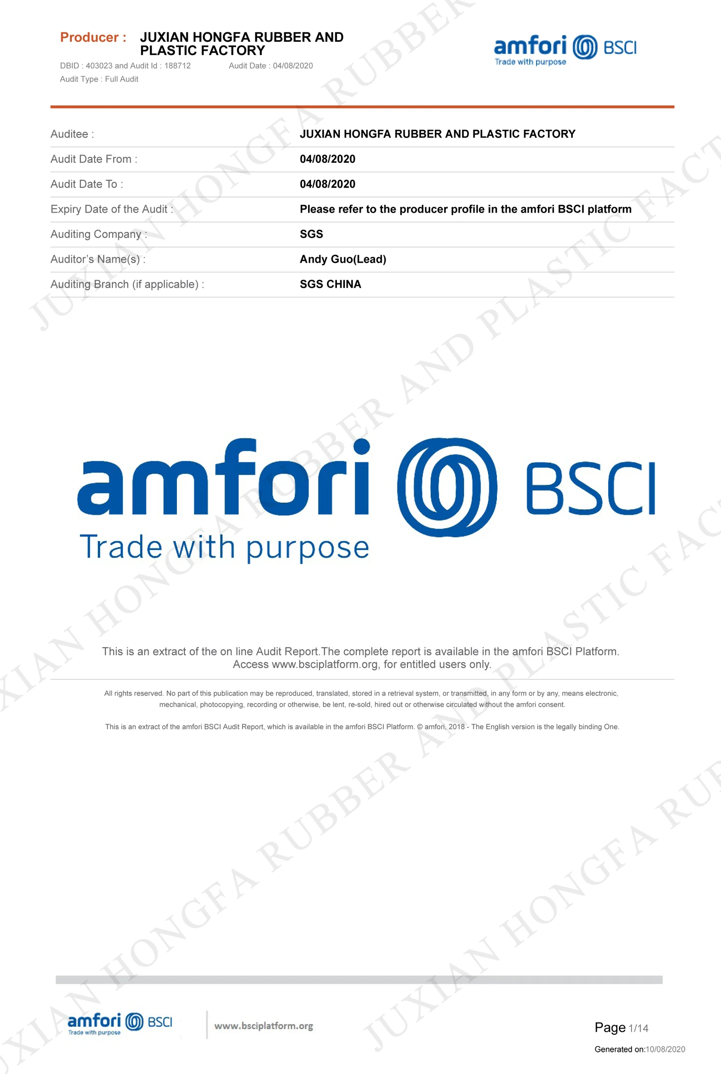 BSCI