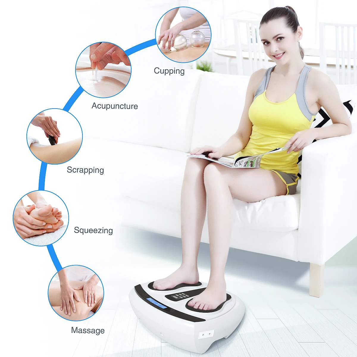 Tapis De Massage Réflexologie Pour Pieds - Stimulation Des Points, Neuf
