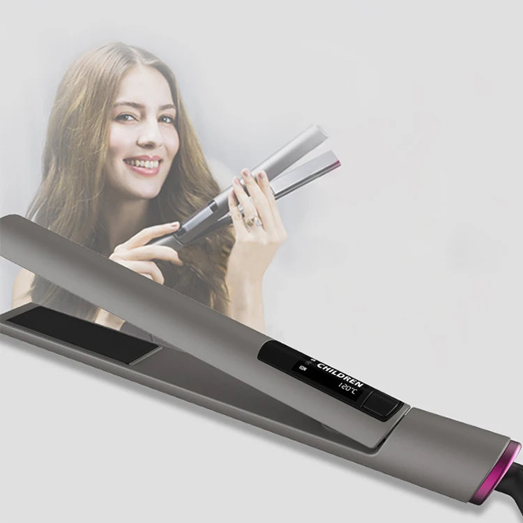 Plancha brasileña para el cabello Keraliss PRO Titanio - BrasilyBelleza