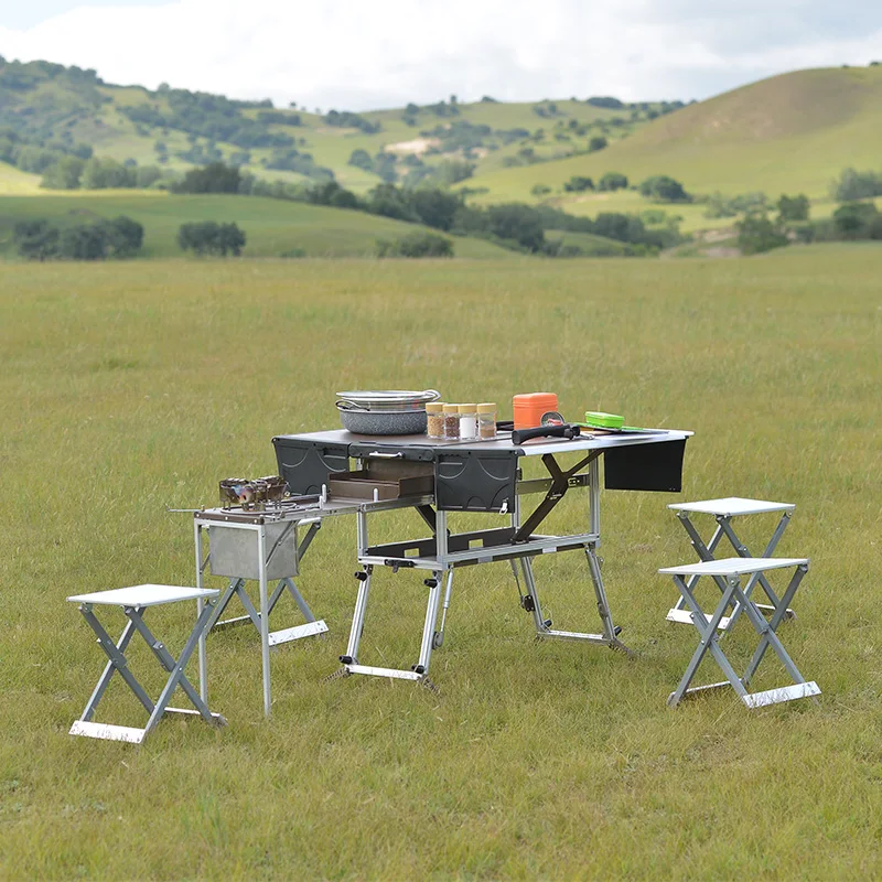 Bulin C650 Quality Protection Rv Mobile Kitchen  Portable Rv Camper Motorhome Accessories Outdoor Mobile Camping Kitchen